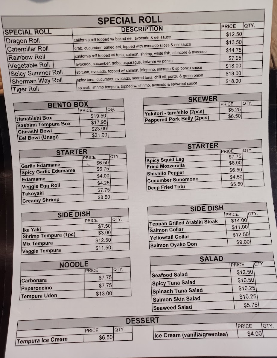 Kyushu Ramen Menu - Image 5